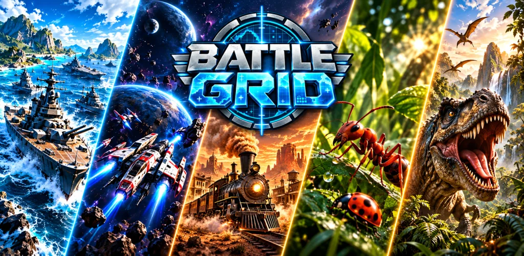 Battle Grid: batalhas de estratégia em diferentes mundos
